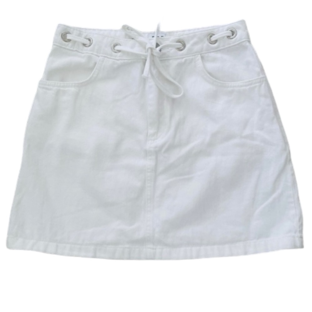 Urban Outfitters White Women’s Denim Mini Skirt Size M